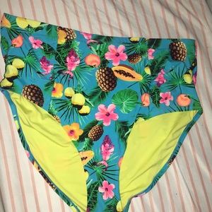 Forever 21 Plus size high waisted bikini bottom 3x